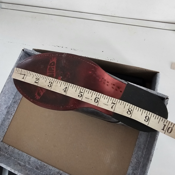 Freebird Mabel Oxford Black Bootie Shoe Leather Size 7 - Picture 9 of 9